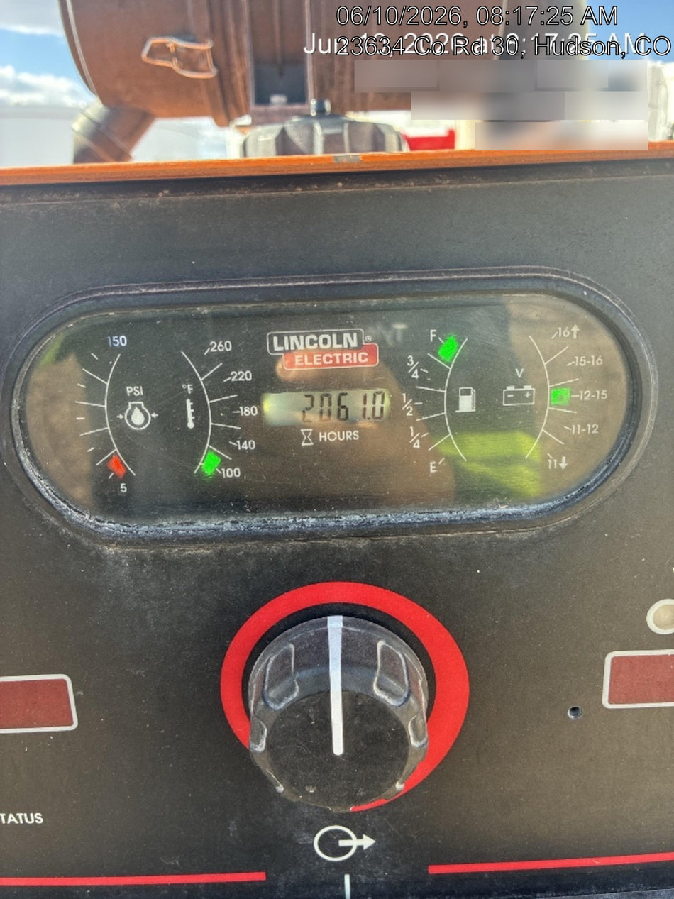 2022 Lincoln Electric Vantage 549X Crosslink Technology, Trailer Mounted, ES Decals, T3