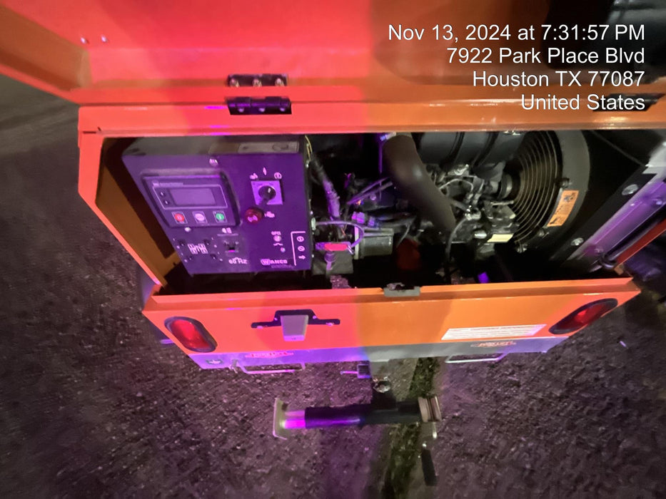 2024 Wanco WLTT-4MM4K Diesel, Deep Sea Controller, Shore Power Plug, Auto Start, (4) 350W LED Floodlights, 4kW Generator, 60 Gal Fuel Tank, 2" Ball, T3