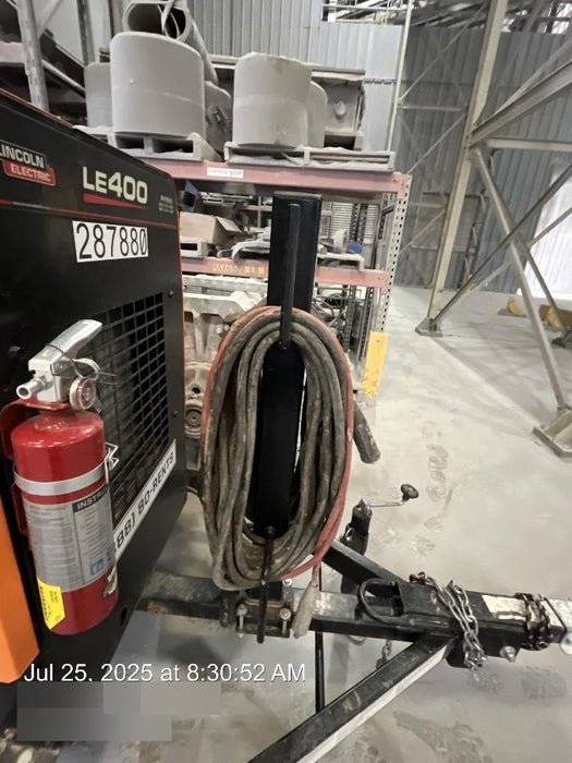 2023 Lincoln Electric LE400 Kubota V1505, Trlr, Cable Rack, Light Kit, ES Decals, T3