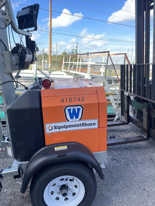 2024 Wanco WLTT-4MM4K Diesel, Deep Sea Controller, Shore Power Plug, Auto Start, (4) 350W LED Floodlights, 4kW Generator, 60 Gal Fuel Tank, 2" Ball, T3