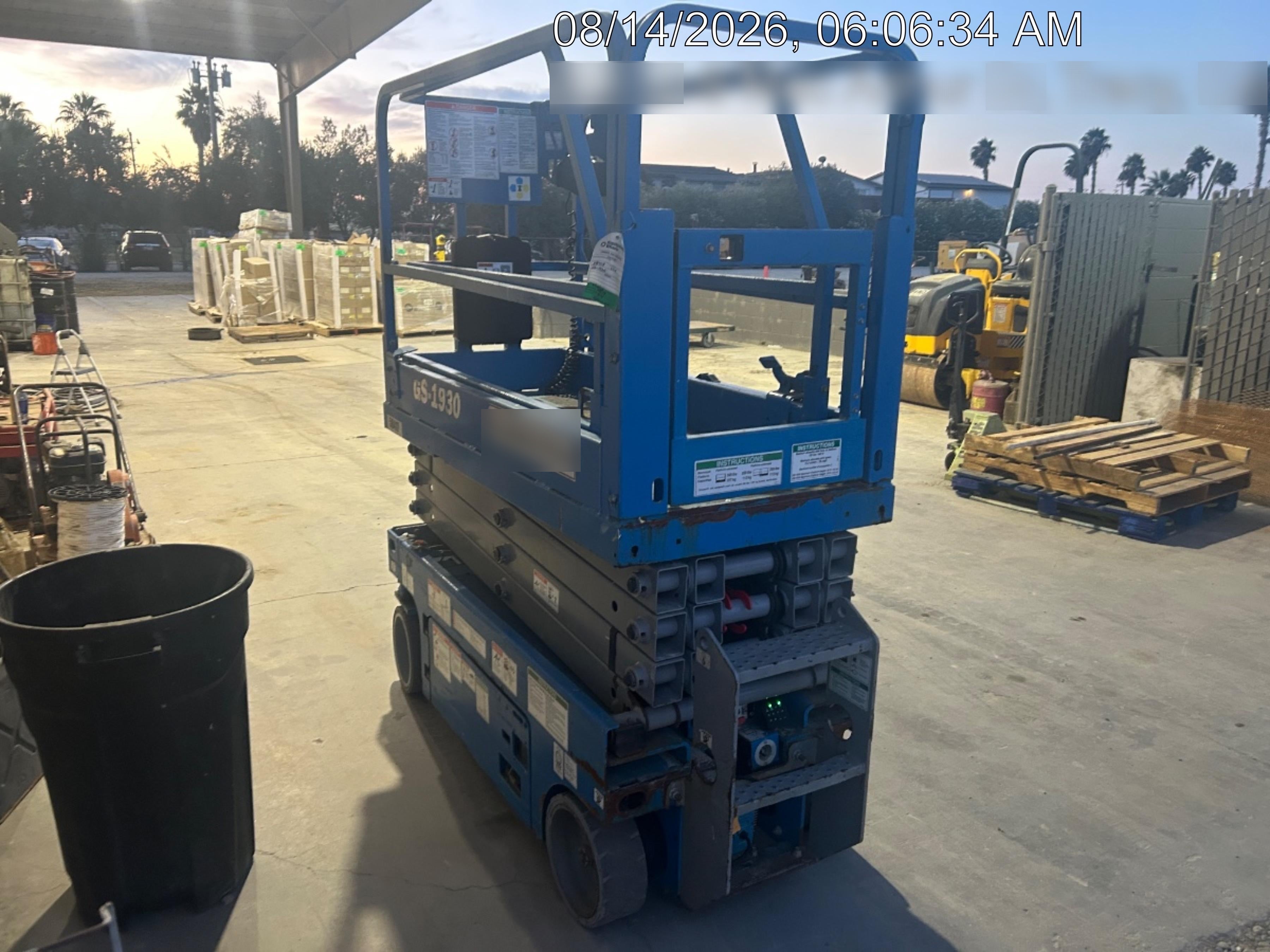 2019 Genie GS-1930 Half Height Swing Gate, 800W Inverter