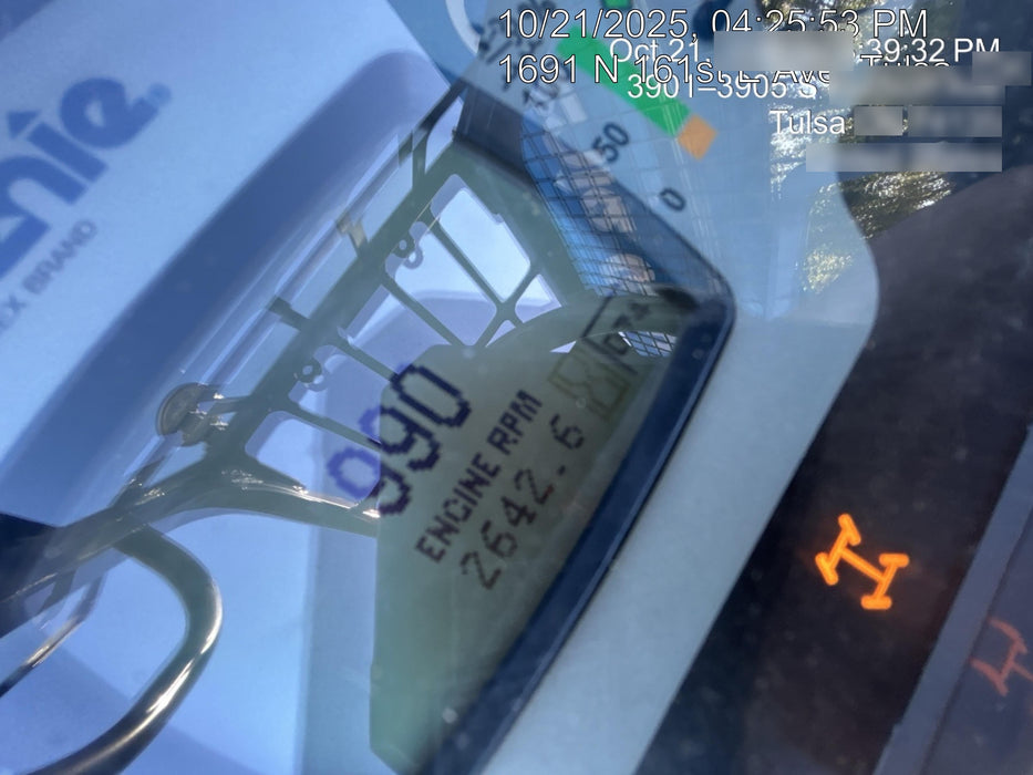 2018 Genie GTH-636 Genie GTH-636 w/Open ROPS, Work Lights, Solid Tires, RH Cab Mesh, Beacon, 48" Carriage and Forks