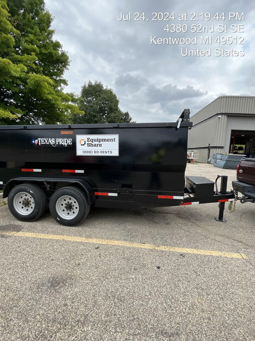 2024 TEXAS PRIDE TRAILERS DT714416KBP