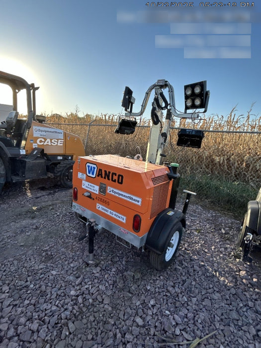 2024 Wanco WLTT-4MM4K Diesel, Deep Sea Controller, Shore Power Plug, Auto Start, (4) 350W LED Floodlights, 4kW Generator, 60 Gal Fuel Tank, 2" Ball, T3