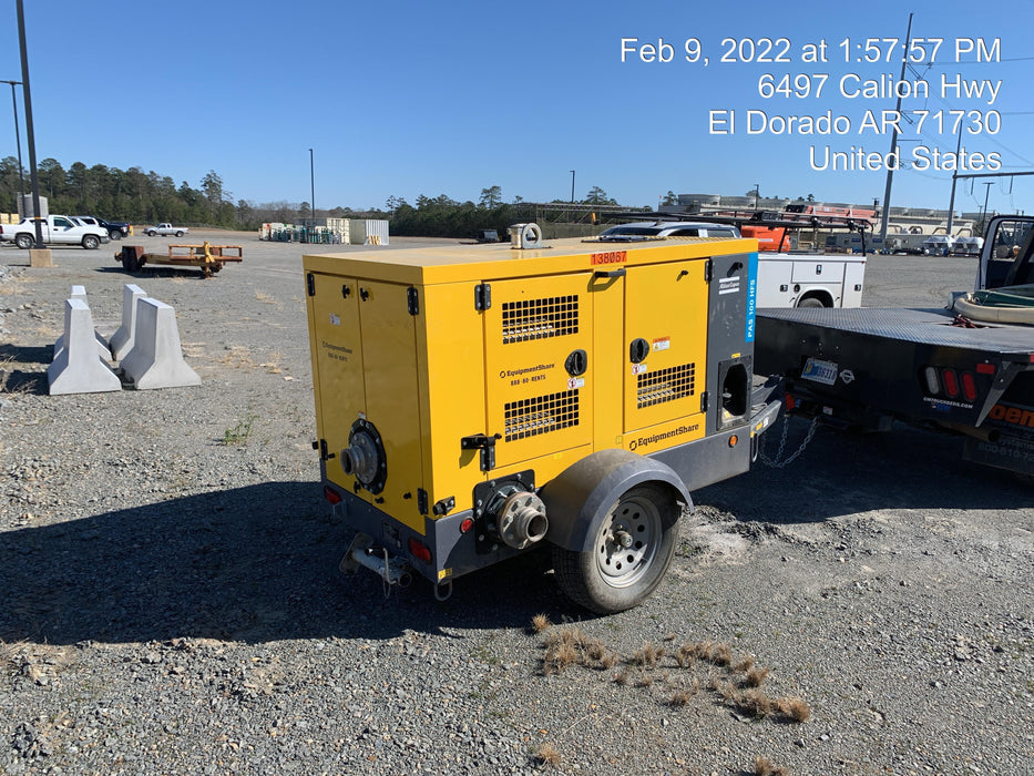 2021 ATLAS COPCO PAS 100 HF CS Enclosed