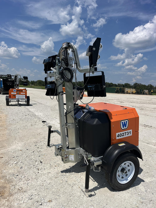2024 Wanco WLTT-4MM4K Diesel, Deep Sea Controller, Shore Power Plug, Auto Start, (4) 350W LED Floodlights, 4kW Generator, 60 Gal Fuel Tank, 2" Ball, T3
