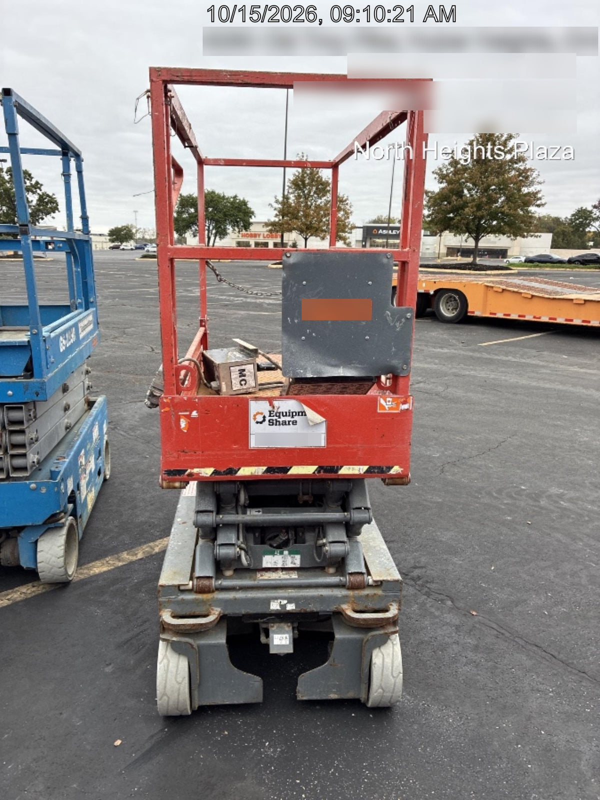 2016 Skyjack SJIII-3219 Standard Rental Specs