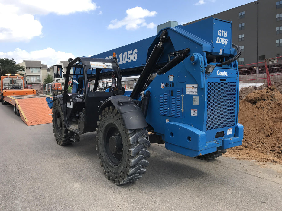 2017 Genie GTH-1056 Genie GTH1056, Solid Tires, 60" carriage, Light Kit, Open ROPS