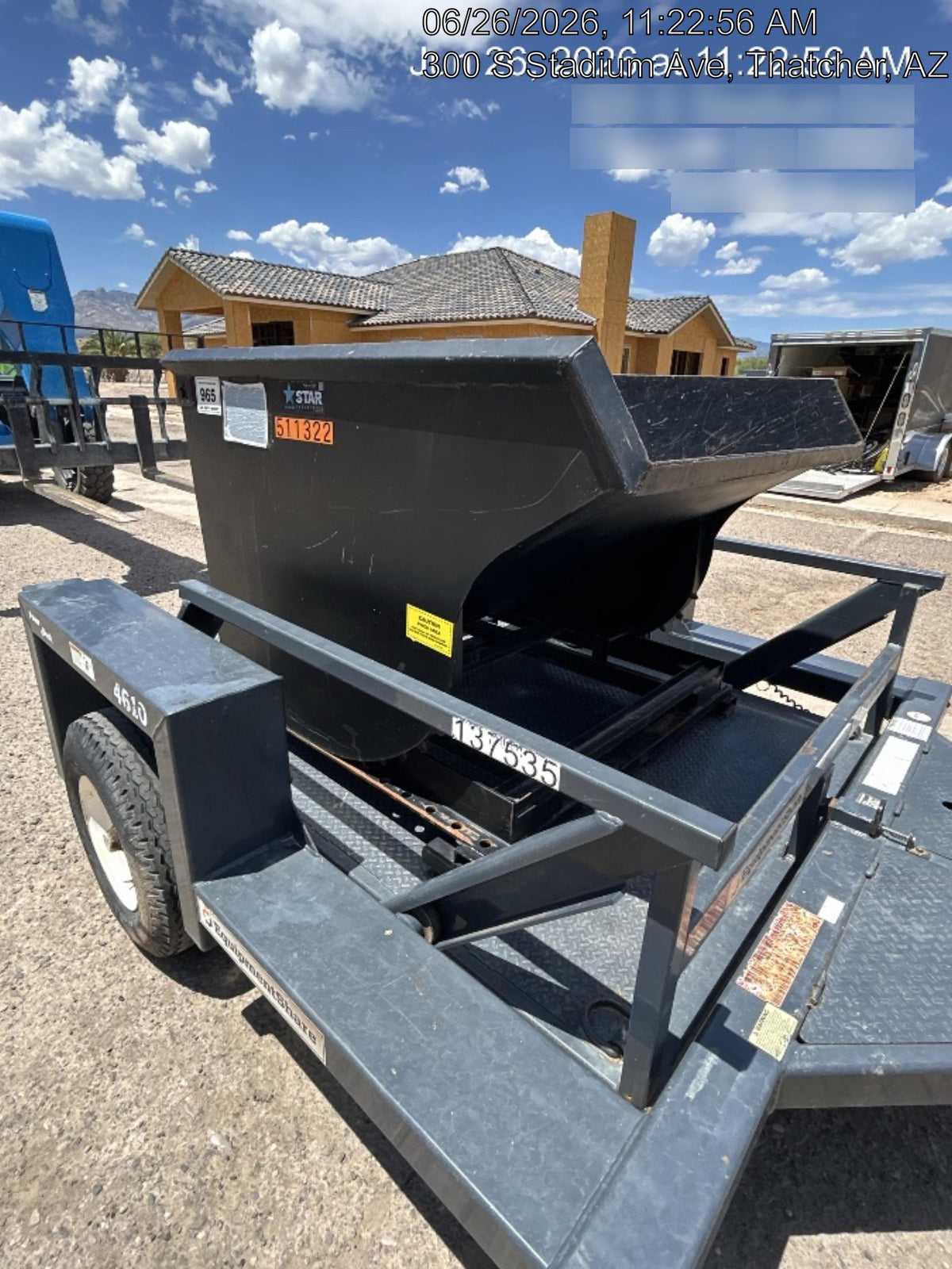 2025 STAR INDUSTRIES M-1820 - Self-Dump Hopper