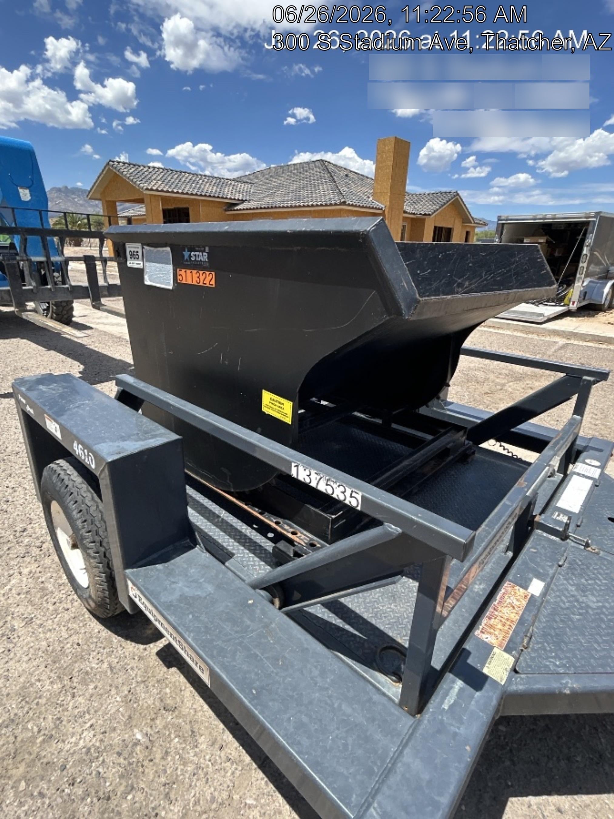 2025 STAR INDUSTRIES M-1820 - Self-Dump Hopper