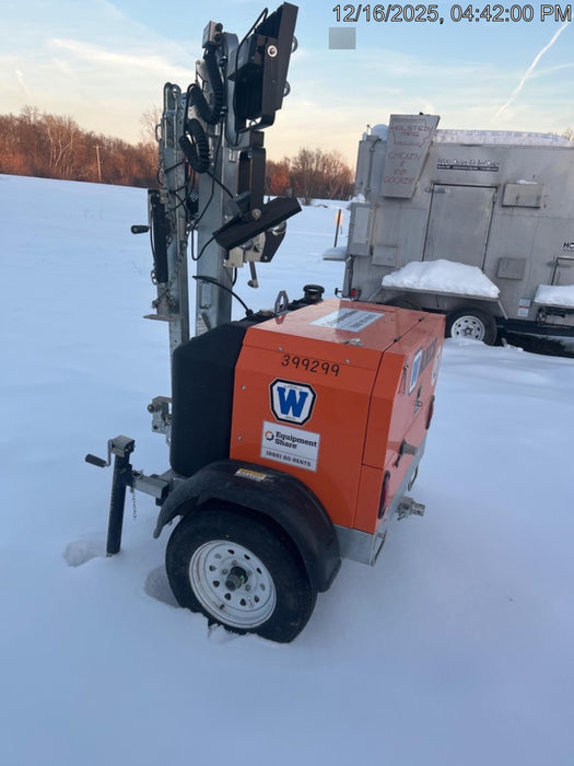 2024 Wanco WLTT-4MM4K Diesel, Deep Sea Controller, Shore Power Plug, Auto Start, (4) 350W LED Floodlights, 4kW Generator, 60 Gal Fuel Tank, 2" Ball, T3