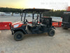 2022 Kubota RTV-X1140W-H Plastic Canopy, Windshield Acrylic Clear, LED Strobe Light, Wire Harness Kit, Back up Alarm