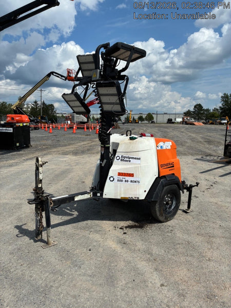 2023 Generac MLT2 Diesel, Flex Switch 120V Input, Powerzone Controller, (4) 320W LED Lights, 4kW Generator, 39.9 Gal Fuel Tank, 2" Ball, T3
