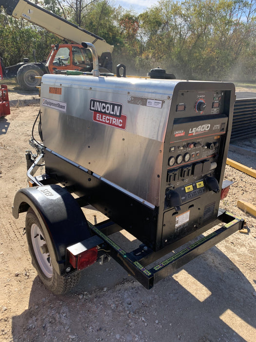 2024 Lincoln Electric LE400 Kubota V1505, Trlr, Cable Rack, Light Kit, ES Decals, T3