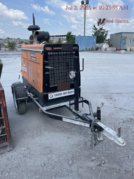 2021 Lincoln Electric Vantage 549X Ready Pak 3, ORANGE (includes trailer, cable rack, fender light kit)