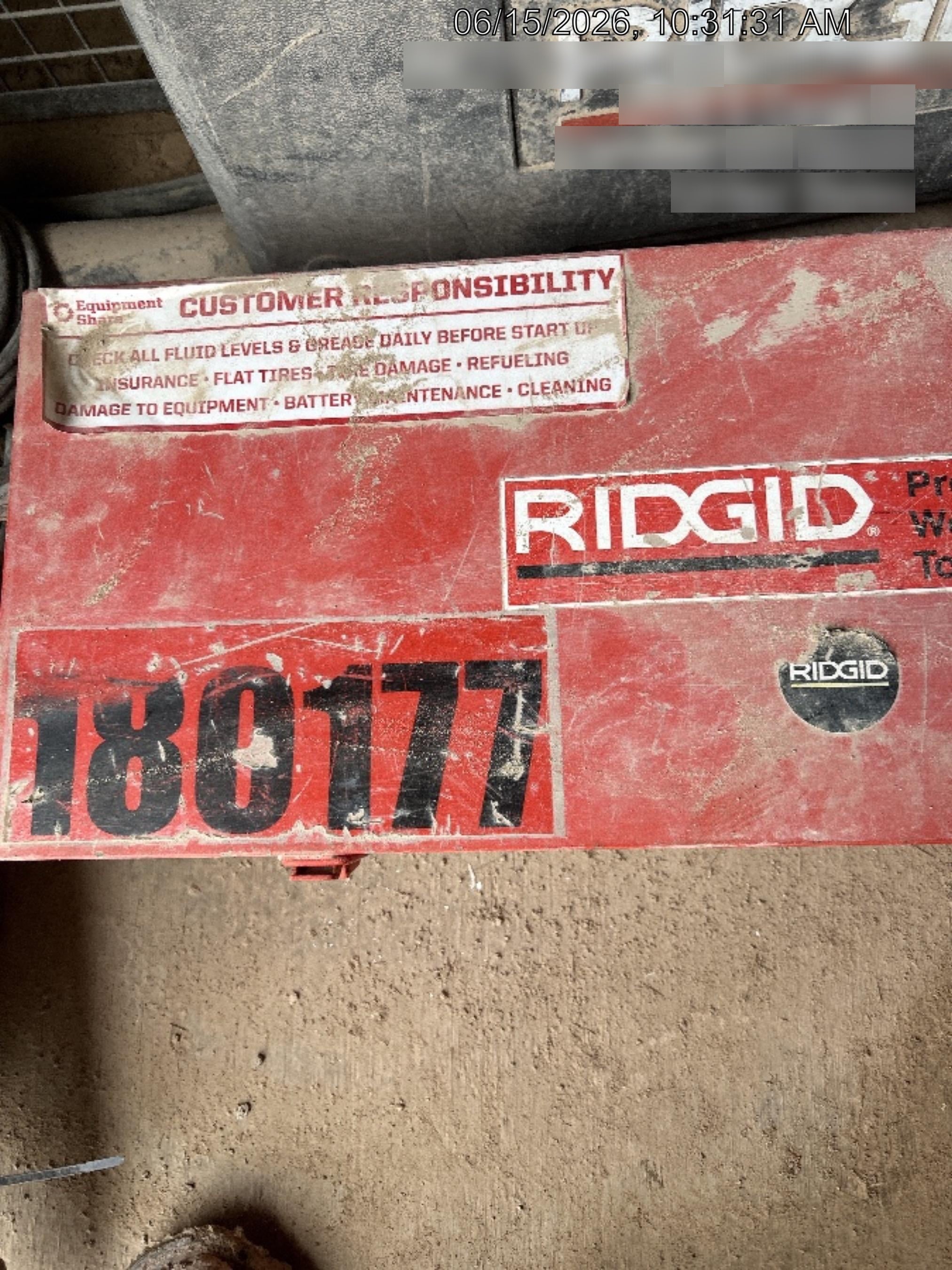 2021 RIDGID 700