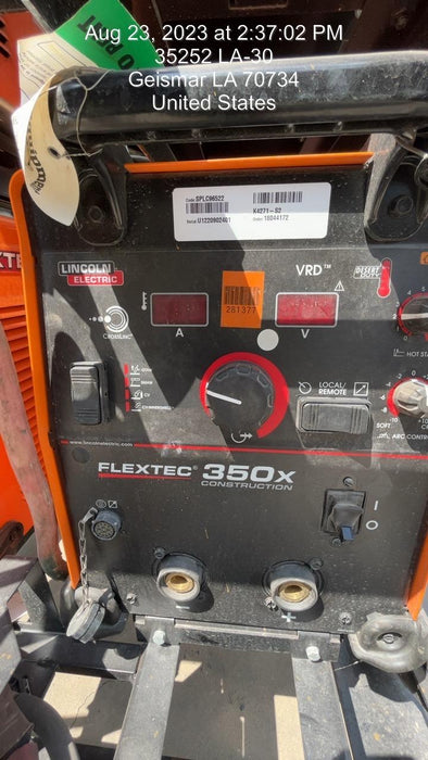 2022 LINCOLN ELECTRIC FLEXTEC 350X