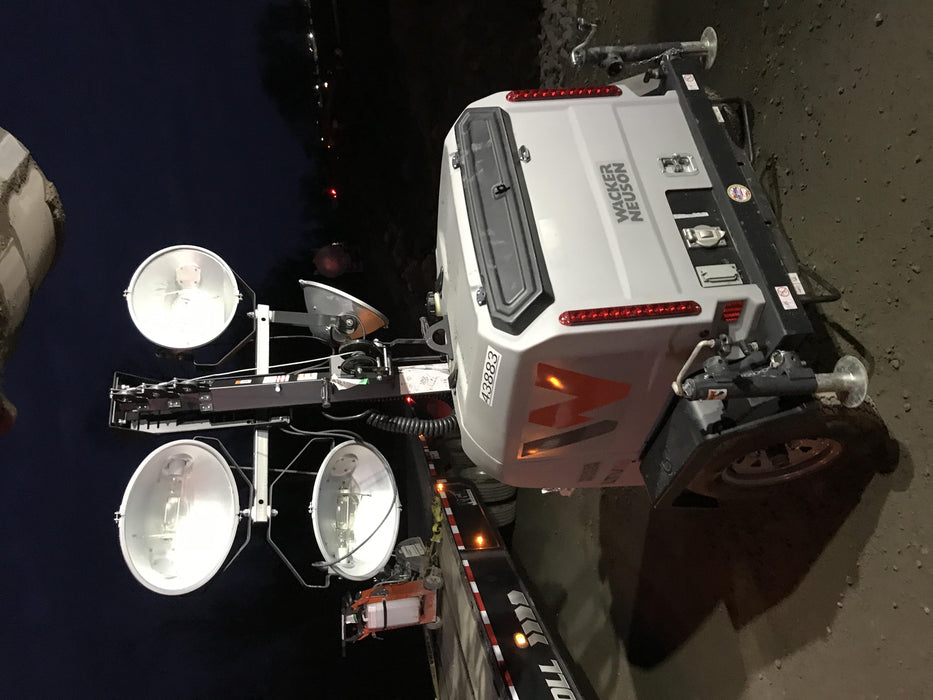 2019 Wacker Neuson LTV6L-MH Wacker Neuson LTV6L Mobile Light Tower w/Fuel Level Sensor Installed