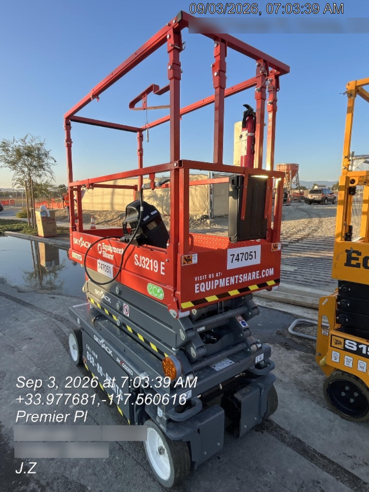 2026 SKYJACK SJ3219E