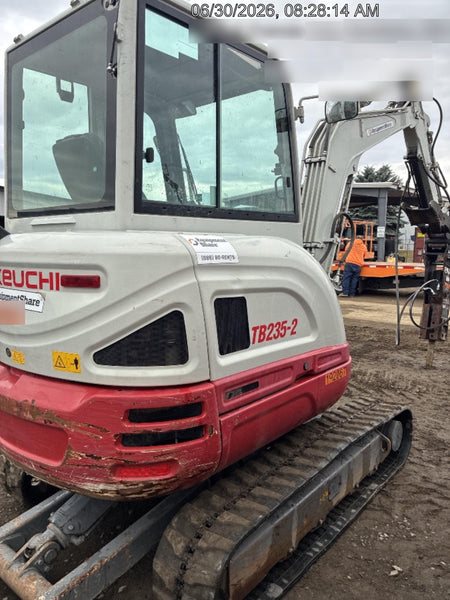 2021 TAKEUCHI TB235-2CR