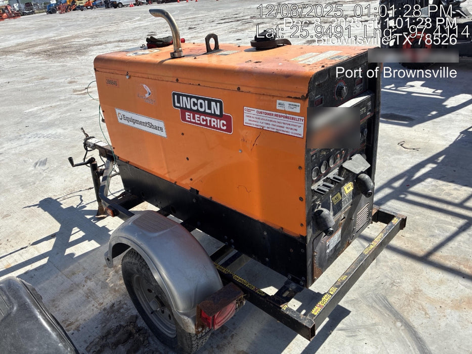 2022 Lincoln Electric LE400 Kubota V1505, Trlr, Cable Rack, Light Kit, ES Decals, T3