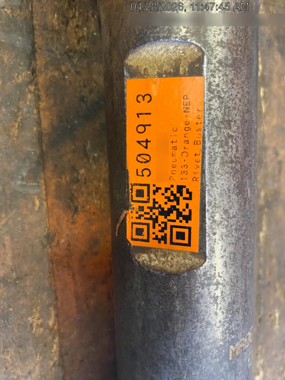 2025 MICHIGAN PNEUMATIC MP-133-ORANGE-NEP
