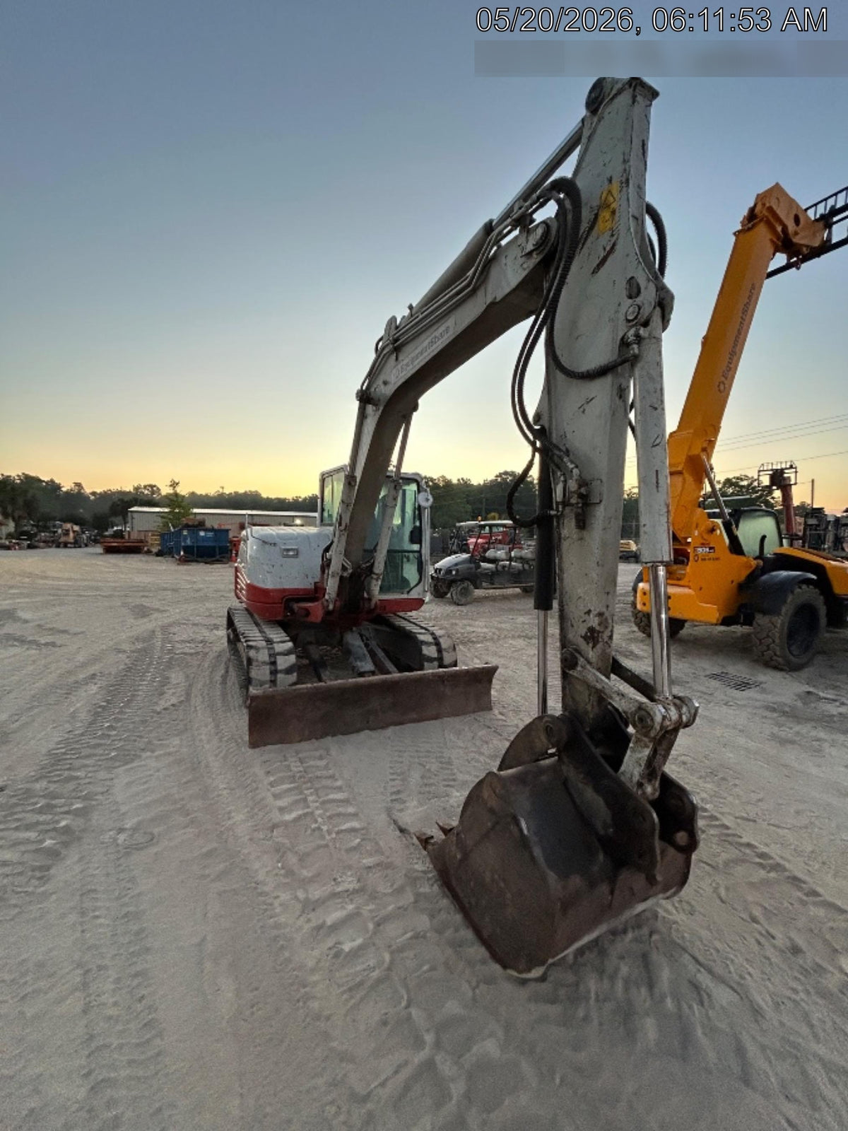 2019 Takeuchi TB290 Cab/Heat/AC Rubber tracks, Dozer blade, Travel alarm, Auxiliary hydraulics Manual QC, Hydraulic thumb, 18", 24", and 36" Buckets