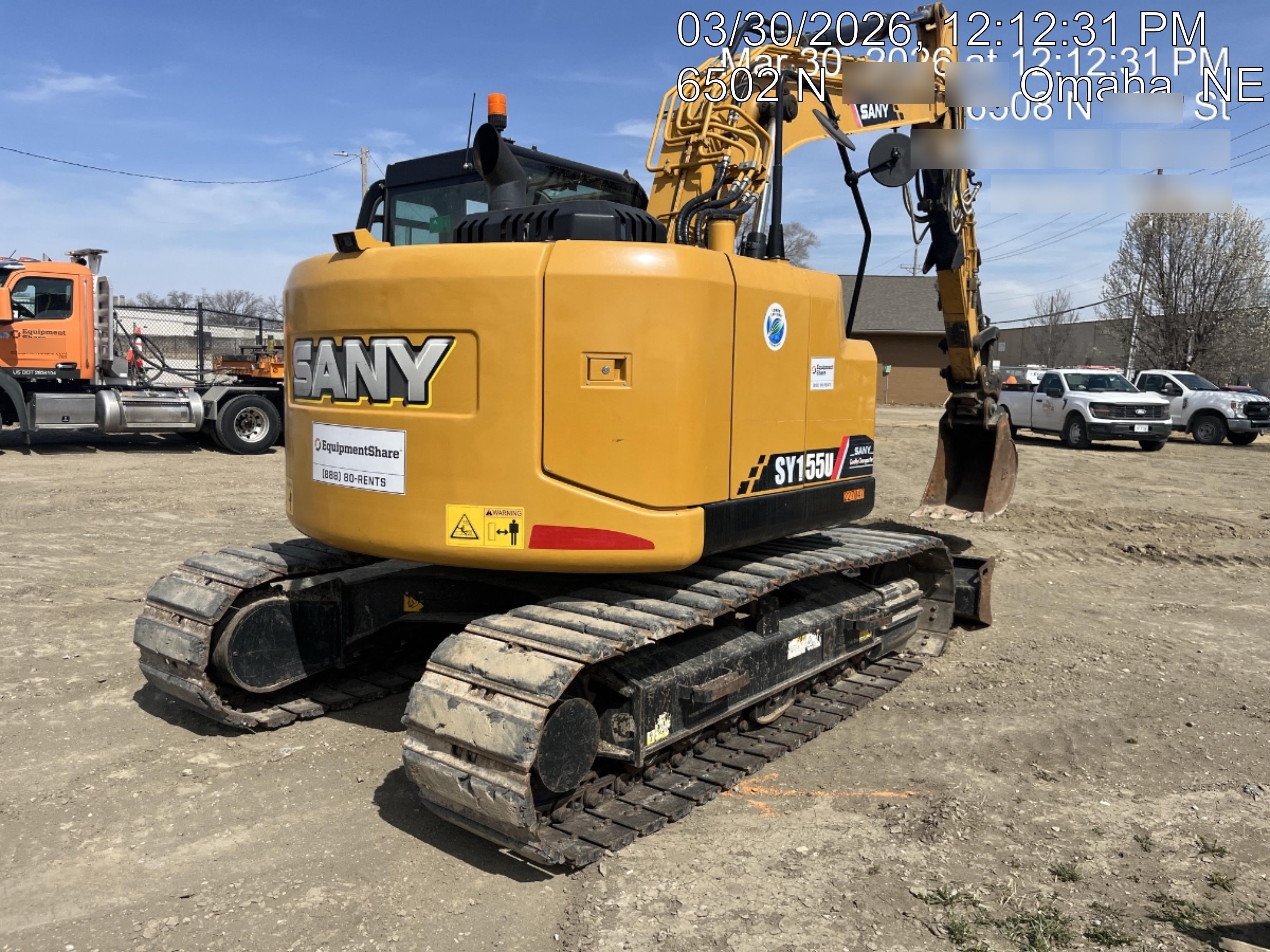 2022 SANY SY155 U