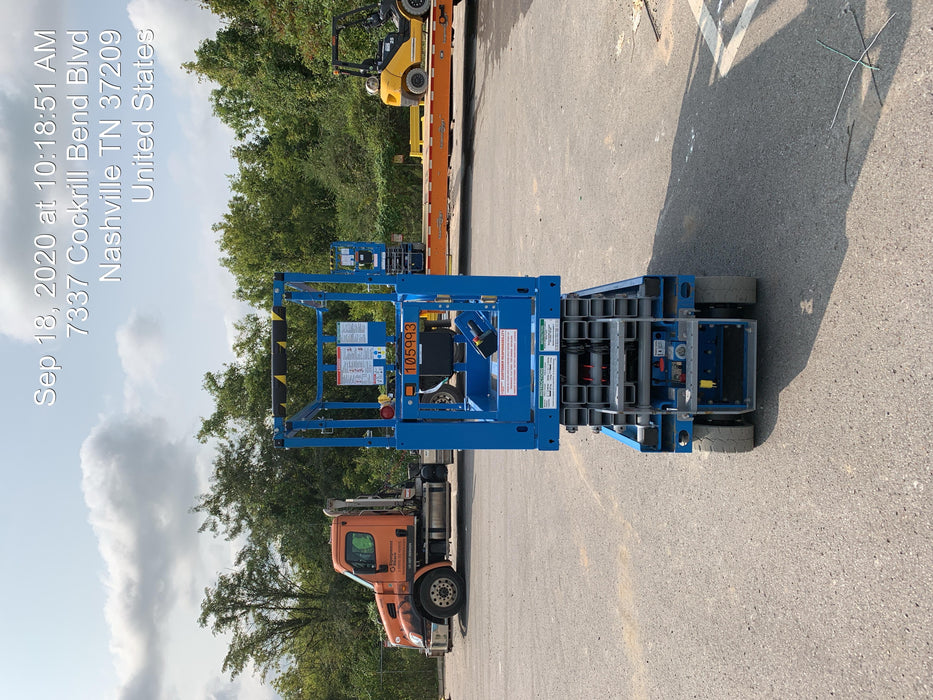 2020 Genie GS-1930 Solid Non Marking Tires, Beacon, Folding rails with half height swing gate