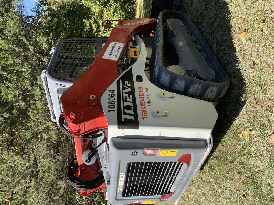 2020 Takeuchi TL12V2-CRH Cab, Rubber Track, & HF