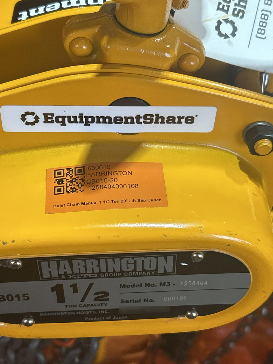 2026 HARRINGTON CB015-20