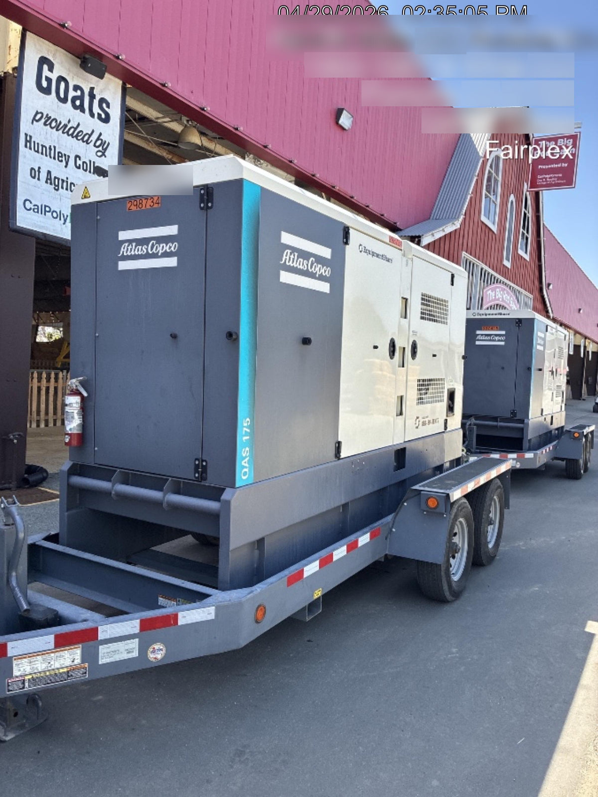 2023 ATLAS COPCO QAS 175