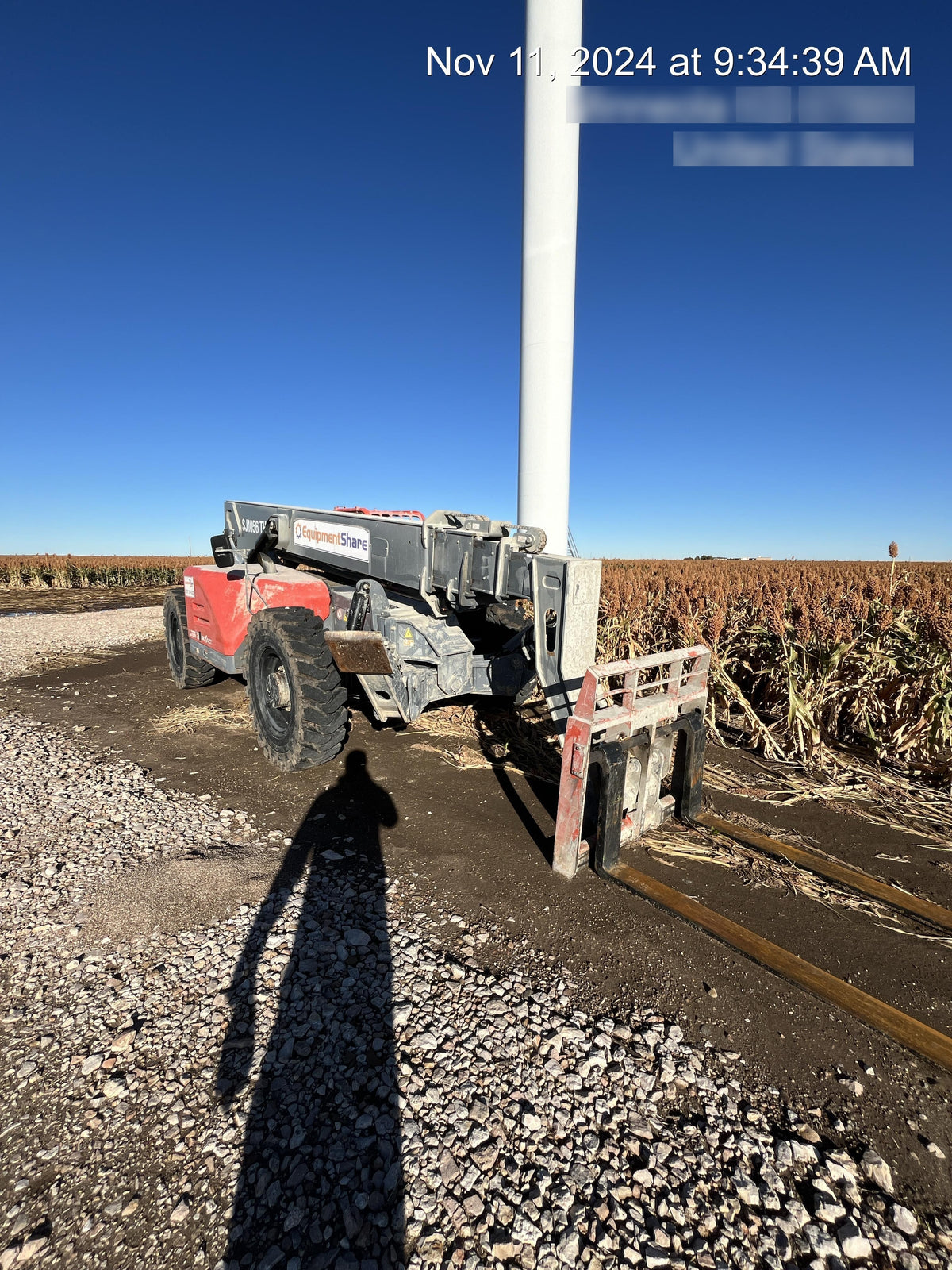 2016 Skyjack SJ1056 TH 10K Telehandler
