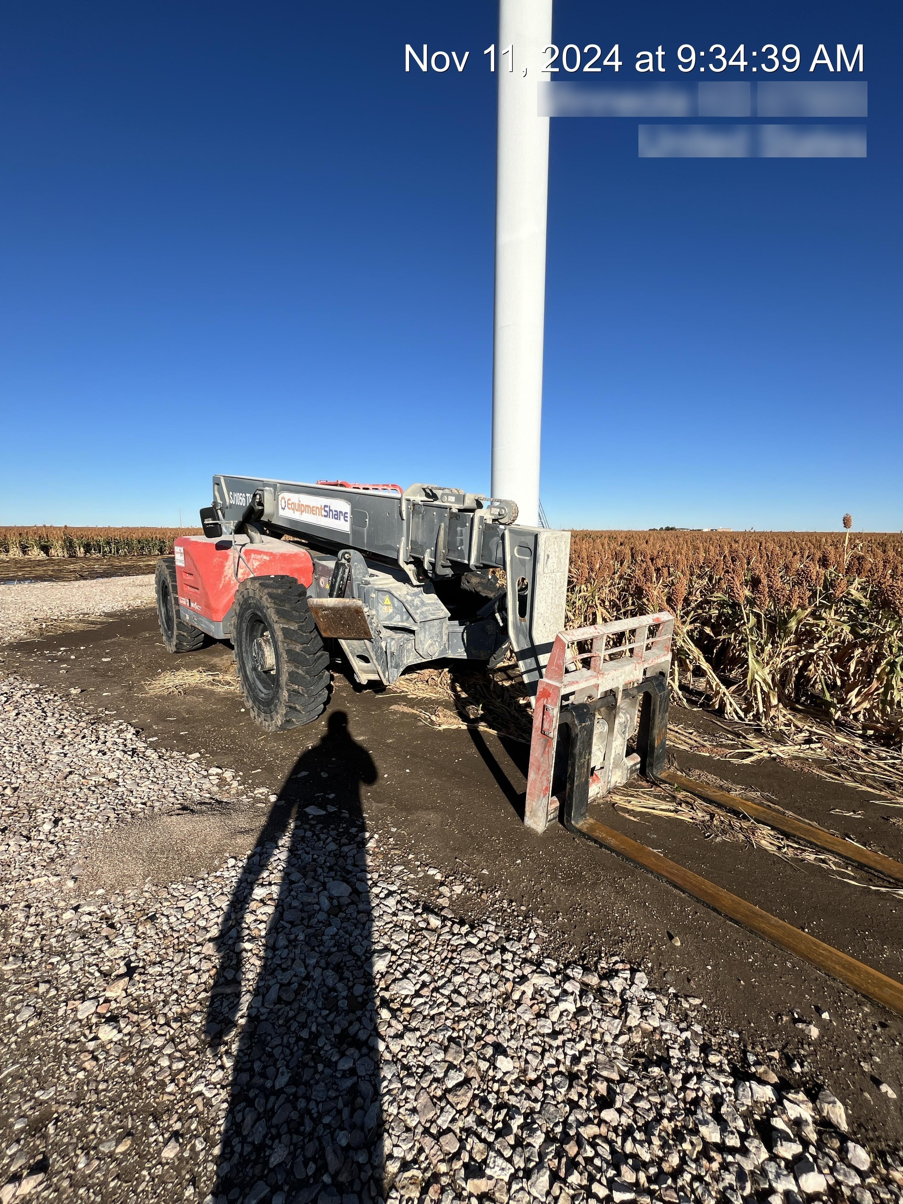 2016 Skyjack SJ1056 TH 10K Telehandler