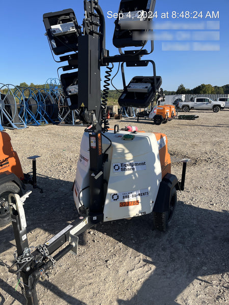 2023 Generac MLT2 Diesel, Flex Switch 120V Input, Powerzone Controller, (4) 320W LED Lights, 4kW Generator, 39.9 Gal Fuel Tank, 2" Ball, T3