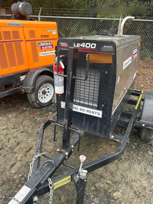 2024 Lincoln Electric LE400 Kubota V1505, Trlr, Cable Rack, Light Kit, ES Decals, T3