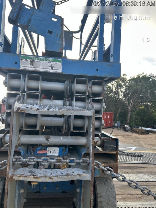 2017 Genie GS-1930 Genie GS-1930 Lift w/Fixed Rail and Chain Entry