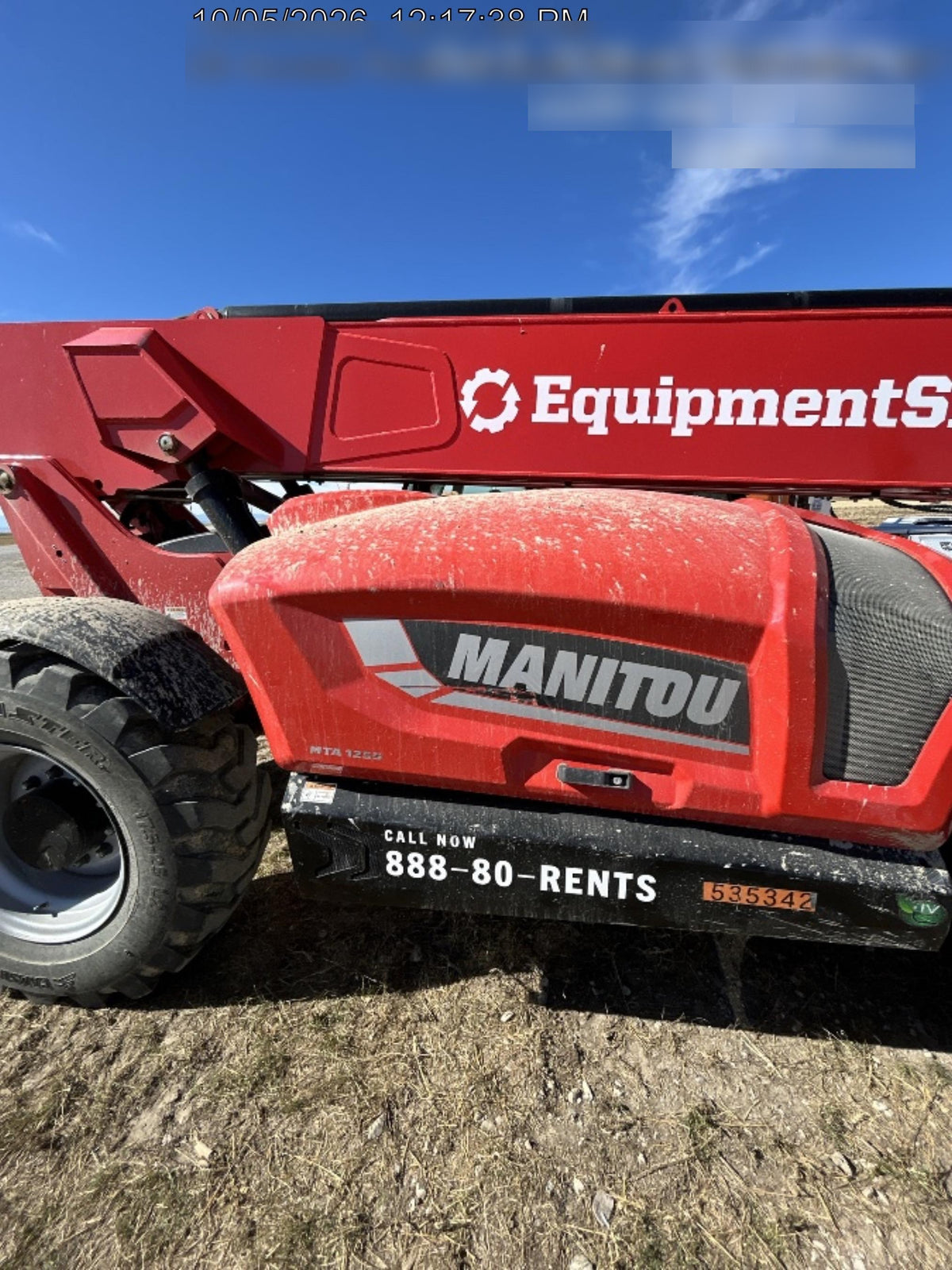 2025 MANITOU MTA1255