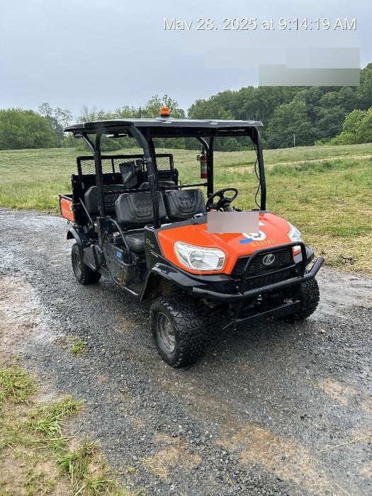 2021 Kubota RTV-X1140W-H Plastic Canopy, Windshield Acrylic Clear, LED Strobe Light, Wire Harness Kit, Back up Alarm
