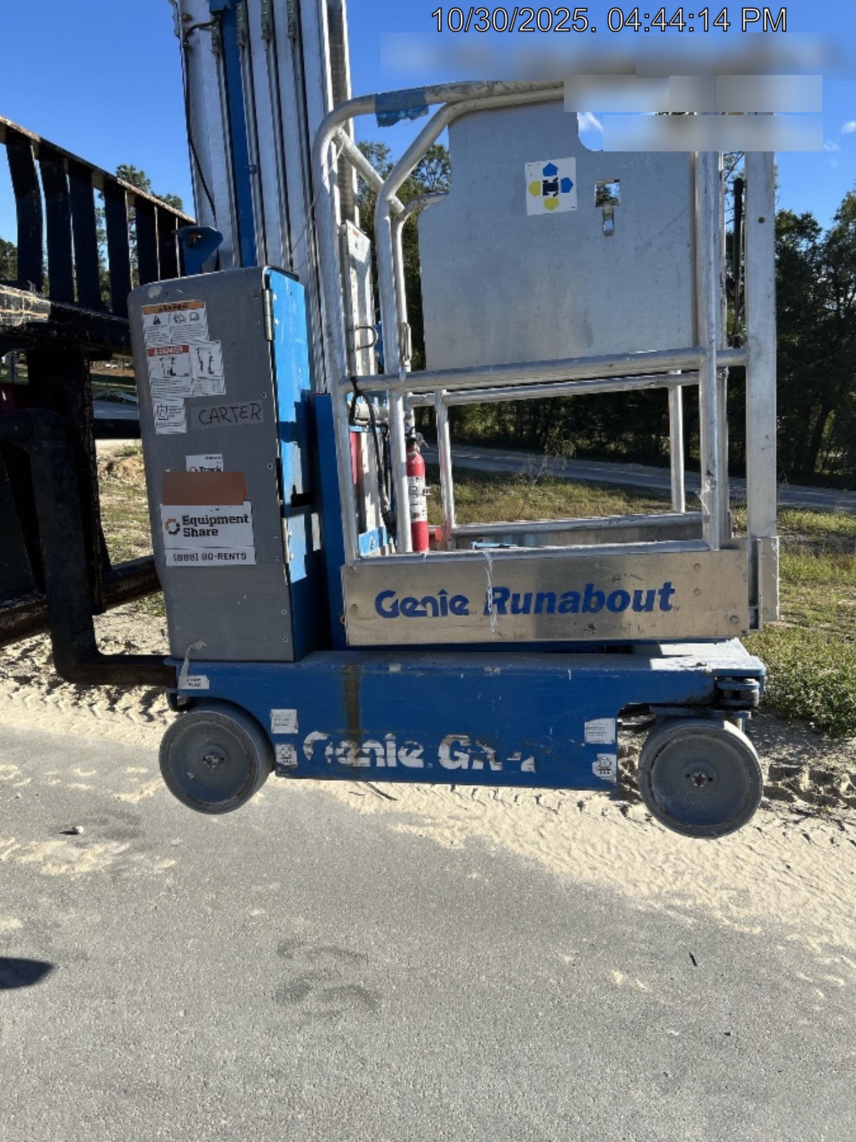 2019 GENIE GR-20