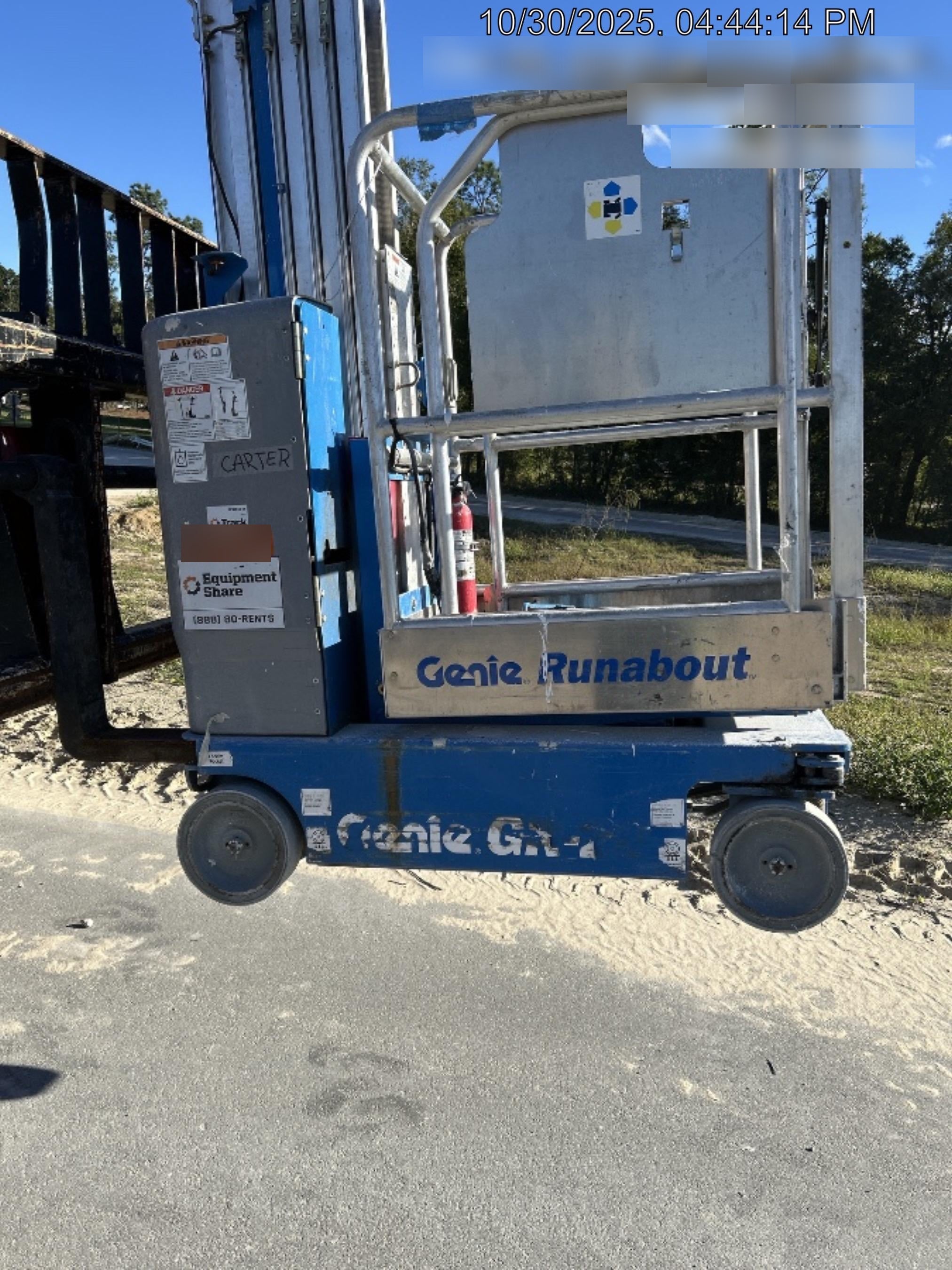 2019 GENIE GR-20