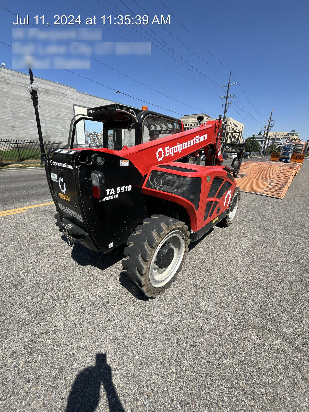 2021 MANITOU MTA5519