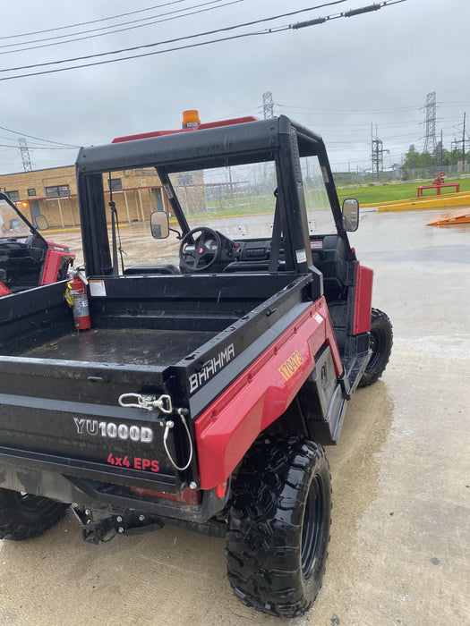 2021 Yanmar YU1000 Canopy, Steel Wheel, Poly WindShield, Beacon, Backup Alarm