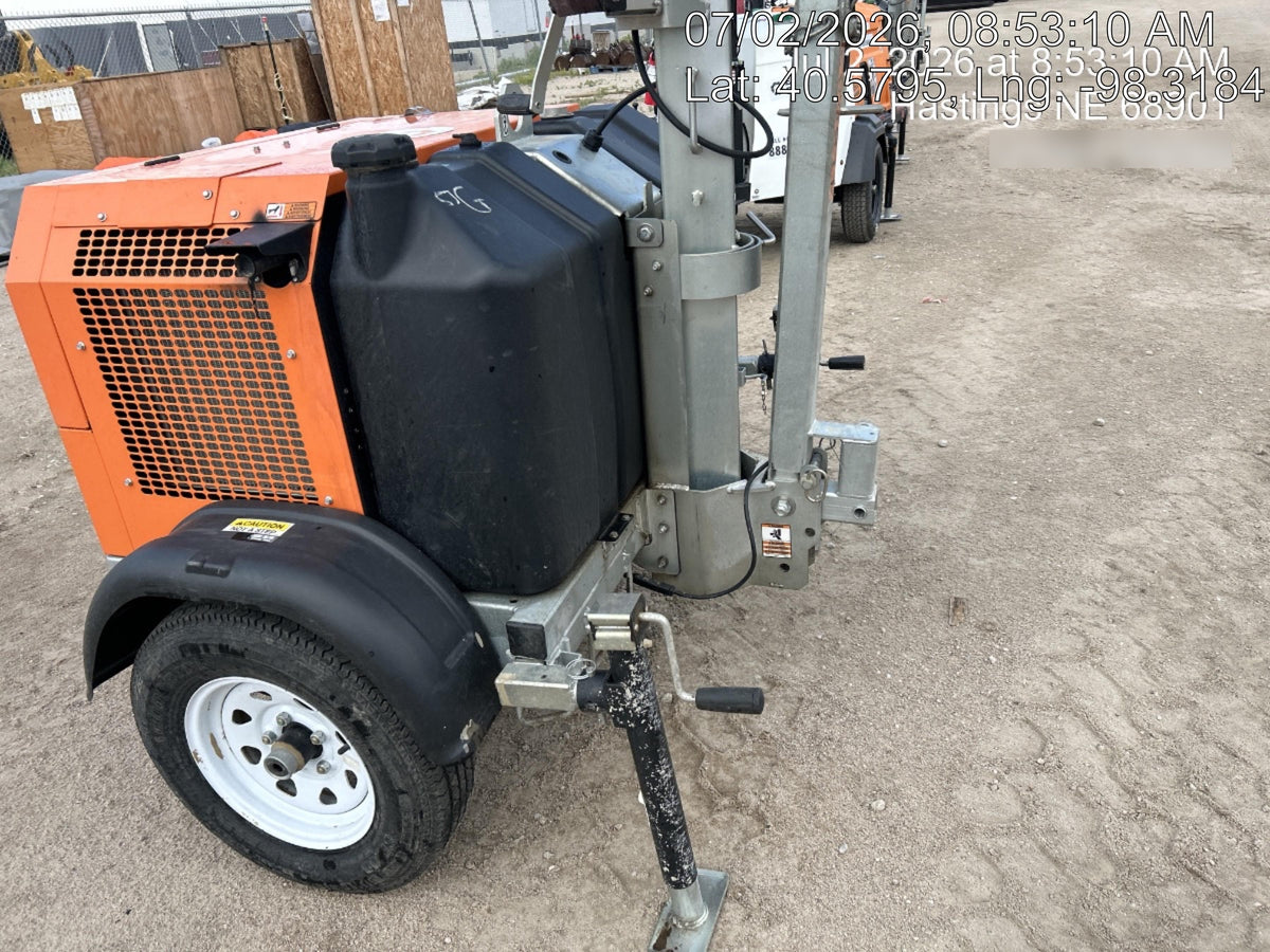 2024 Wanco WLTT-4MM4K Diesel, Deep Sea Controller, Shore Power Plug, Auto Start, (4) 350W LED Floodlights, 4kW Generator, 60 Gal Fuel Tank, 2" Ball, T3