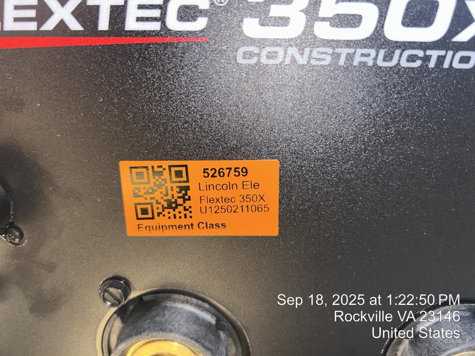 2025 LINCOLN ELECTRIC FLEXTEC 350X