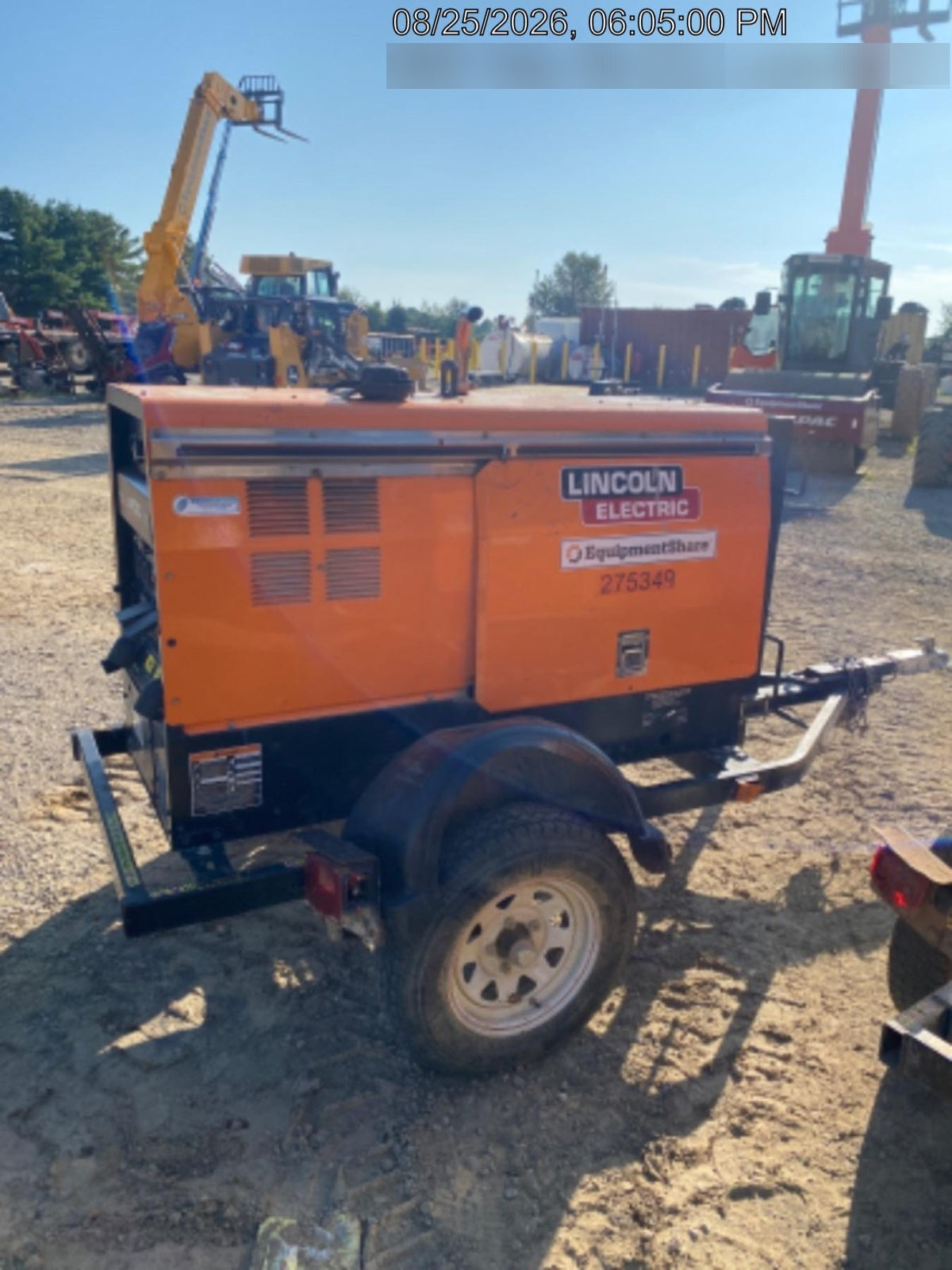 2022 Lincoln Electric LE400 Kubota V1505, Trlr, Cable Rack, Light Kit, ES Decals, T3