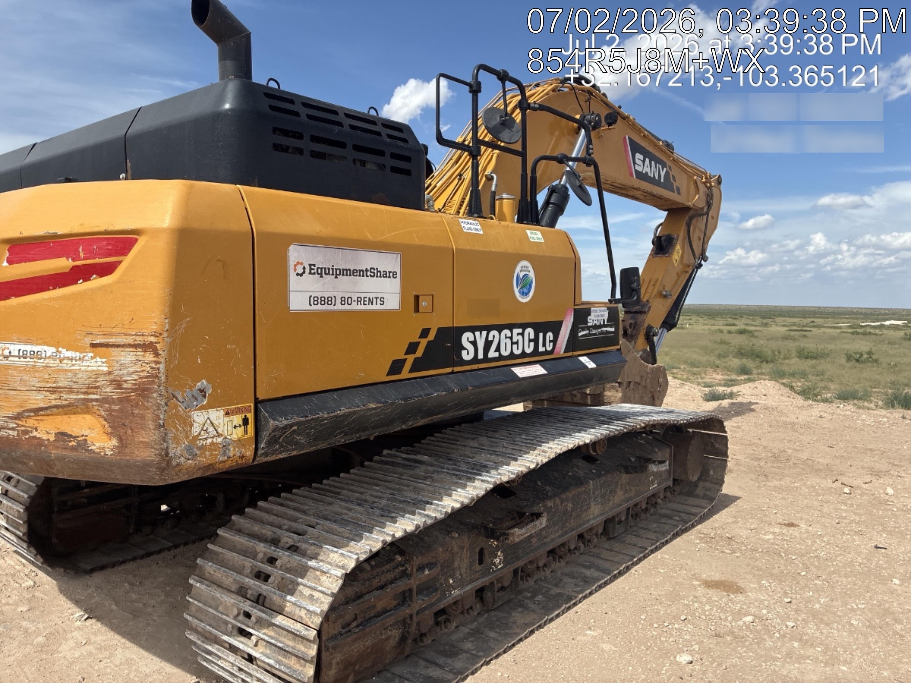 2019 SANY SY265C LC