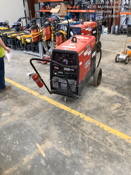 2021 Lincoln Electric Ranger 305 LPG K3430-1, Ranger 305 LPG, Undercarriage, Tank Holder & Strap, 10kw AC Gen, 25hp Kohler LPG Eng