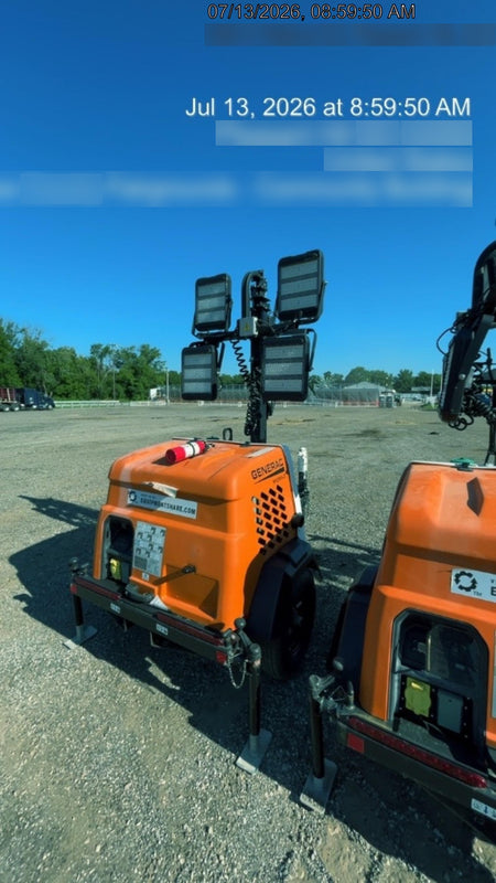 2023 Generac MLT2 Diesel, Flex Switch 120V Input, Powerzone Controller, (4) 320W LED Lights, 4kW Generator, 39.9 Gal Fuel Tank, 2" Ball, T3