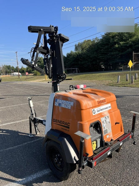 2023 Generac MLT2 Diesel, Flex Switch 120V Input, Powerzone Controller, (4) 320W LED Lights, 4kW Generator, 39.9 Gal Fuel Tank, 2" Ball, T3